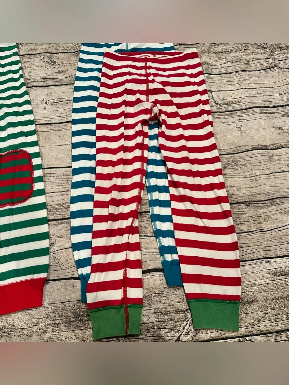 Hanna Andersson Unisex Kids Lot of 6 Mismatched Organic Pajamas Size 8